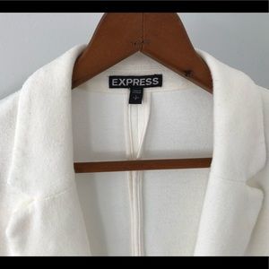 White EXPRESS blazer